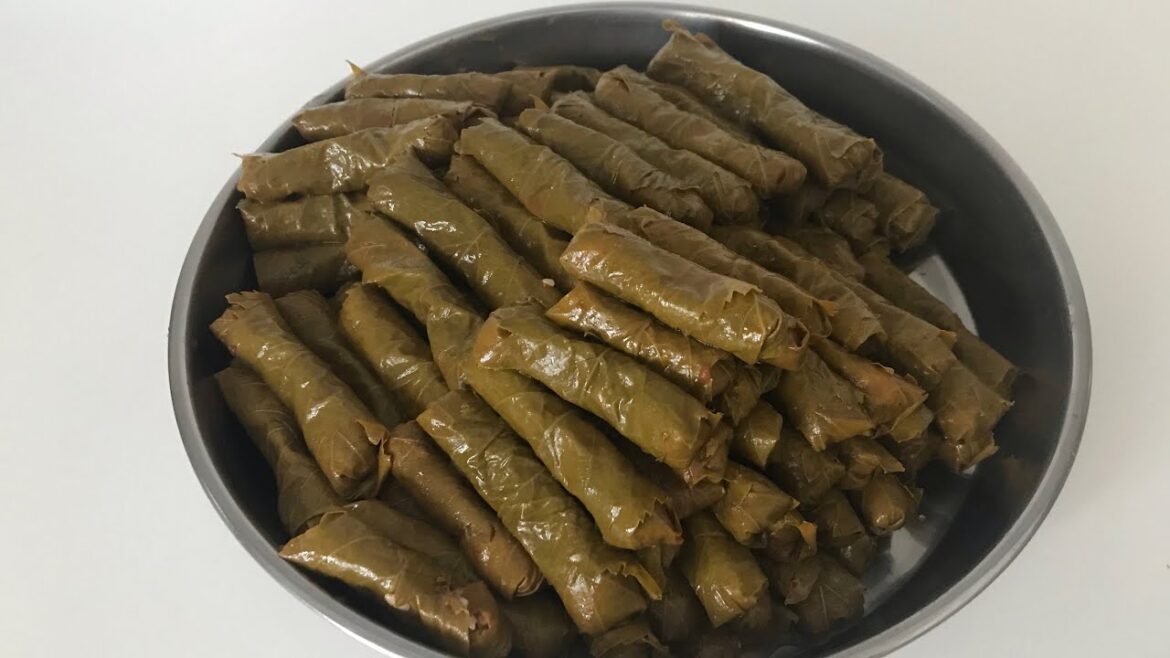 DOLMA WINE LEAVE WRAPS /  YAPRAK SARMASI