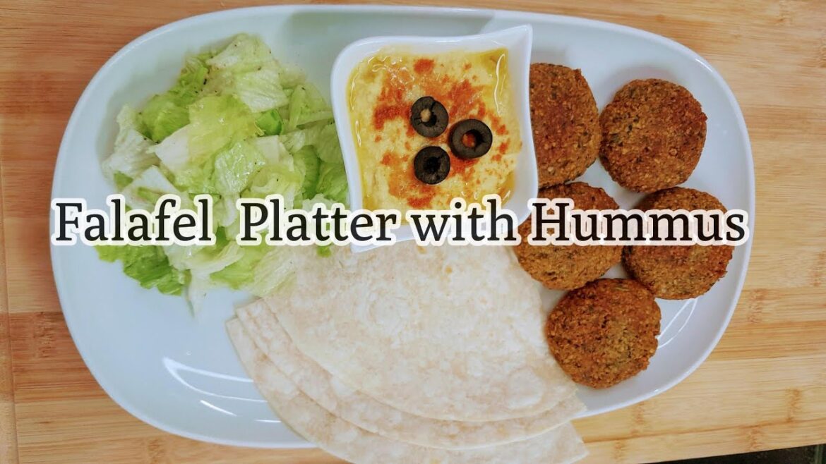 Crispy Falafel with Creamy Hummus Platter Recipe!