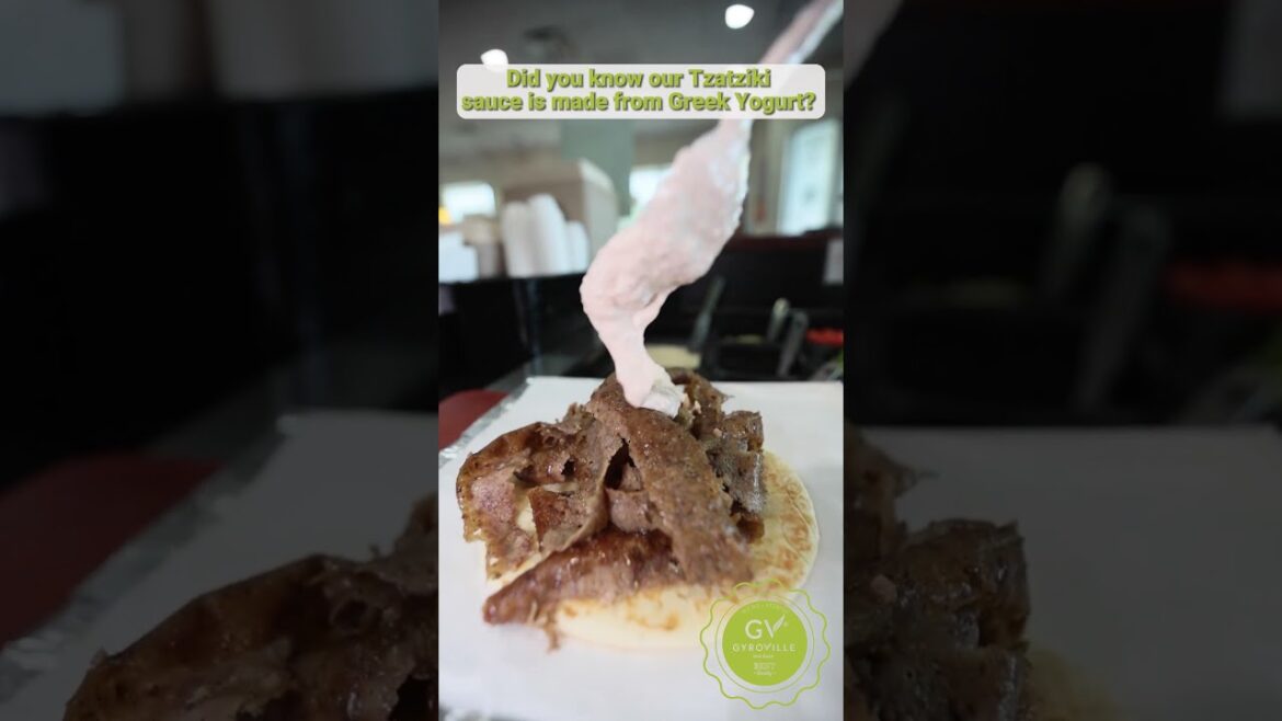 Greek Yogurt the base of Tzatziki Sauce