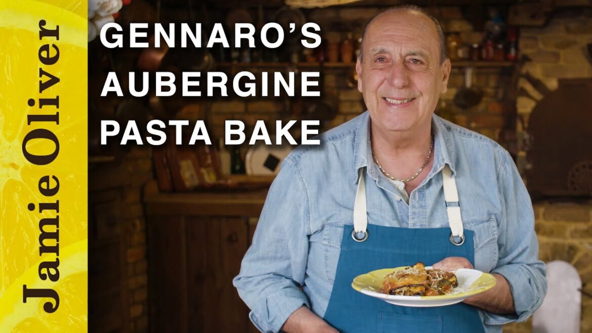 Gennaro’s Aubergine Pasta Bake | Gennaro Contaldo Gennaro's Aubergine Pasta Bake | Gennaro Contaldo