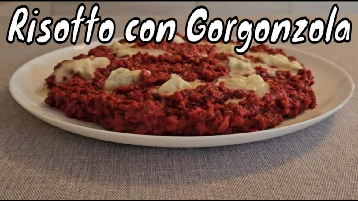 Risotto Gorgonzola Barbabietola rossa Gustosa Ricetta di Mery e la vita felice Risotto Gorgonzola Barbabietola rossa Gustosa Ricetta di Mery e la vita felice