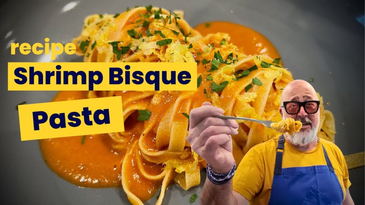 Recipe: Shrimp Bisque Served With Pasta Recipe: Shrimp Bisque Served With Pasta