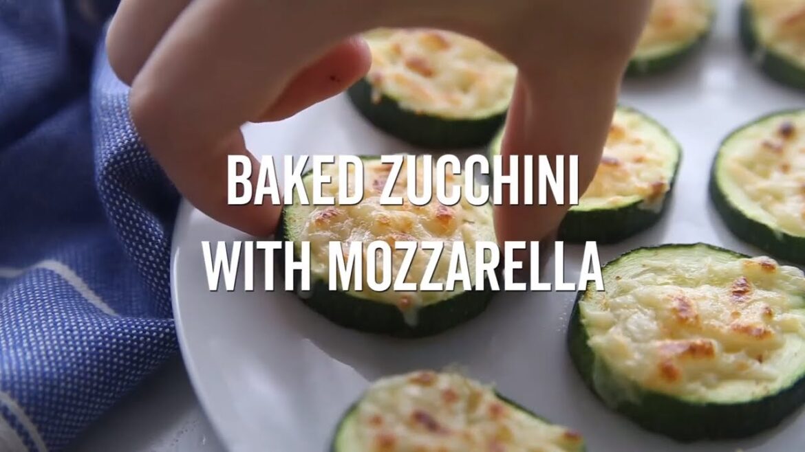 Baked Zucchini with Mozzarella