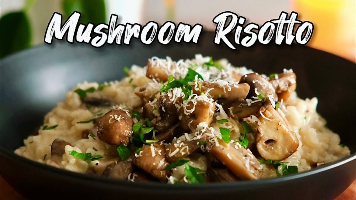 Easy Mushroom Risotto Recipe! Easy Mushroom Risotto Recipe!
