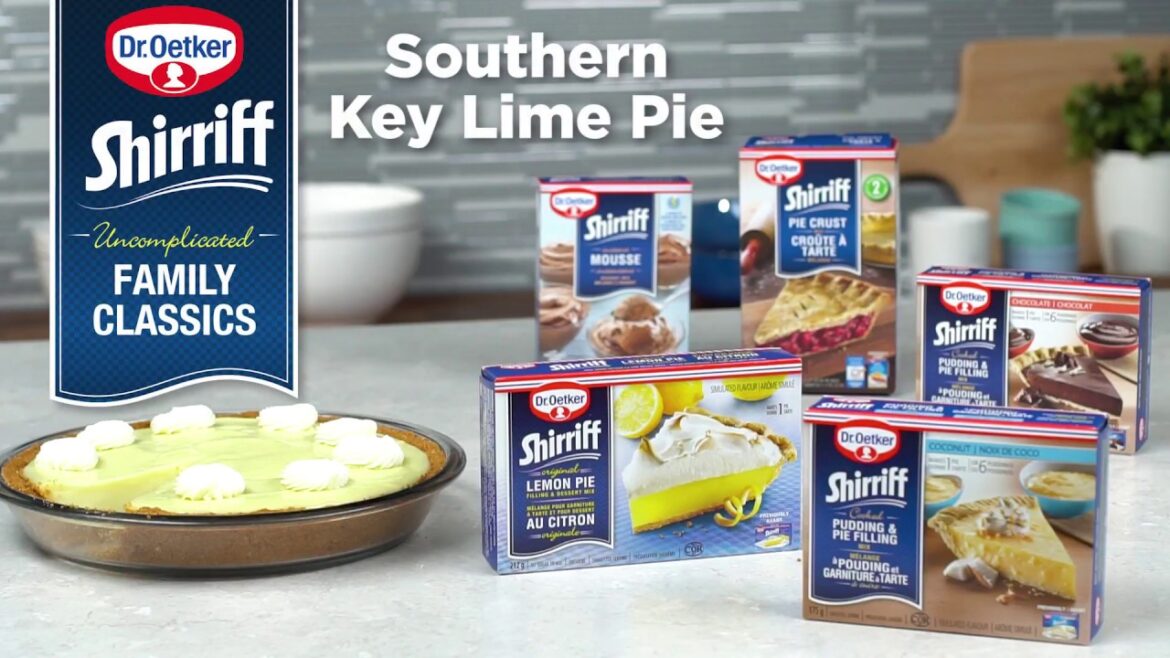 Southern Key Lime Pie with Dr. Oetker Shirriff