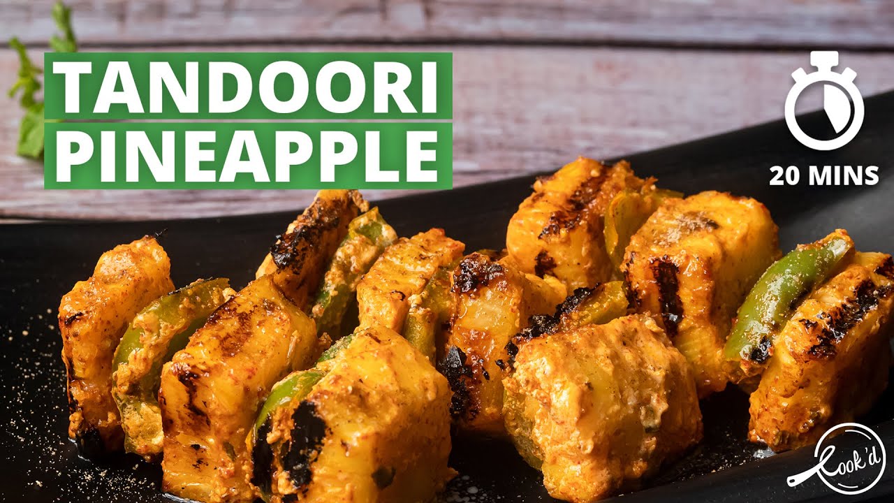 Tandoori Pineapple Recipe Barbecue Nation Style Tandoori Pineapple