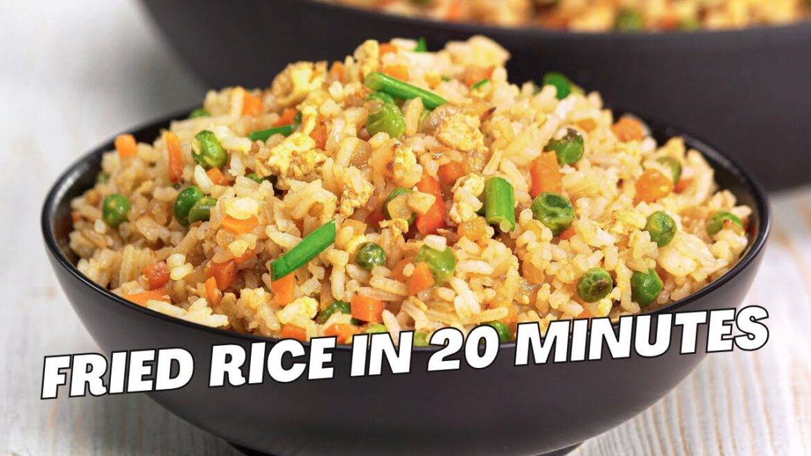 FRIED RICE. Easy Dinner in 20 Minutes. Asian Style EGG FRIED RICE Recipe by Always Yummy! FRIED RICE. Easy Dinner in 20 Minutes. Asian Style EGG FRIED RICE Recipe by Always Yummy!