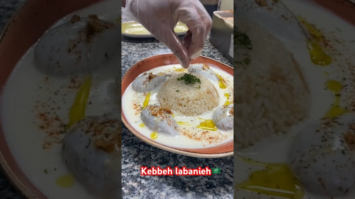 Kebbeh labanieh#Lebanese food#chef