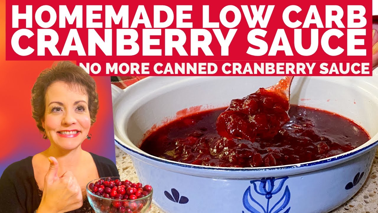 Homemade Low Carb Cranberry Sauce: Keto Quick Cooking - Dining and Cooking