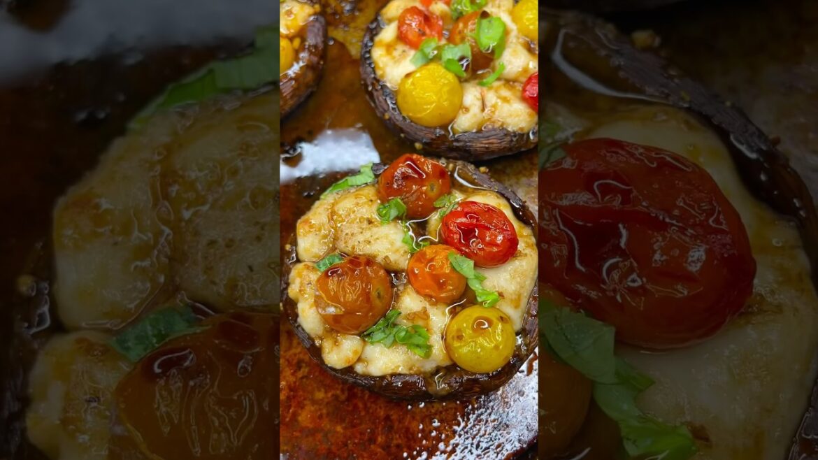 Caprese Stuffed Portobello Mushrooms Caprese Stuffed Portobello Mushrooms