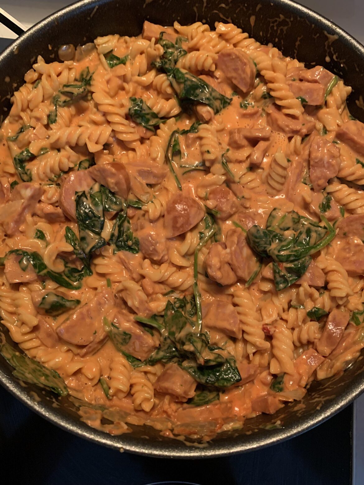Creamy Chorizo Pasta