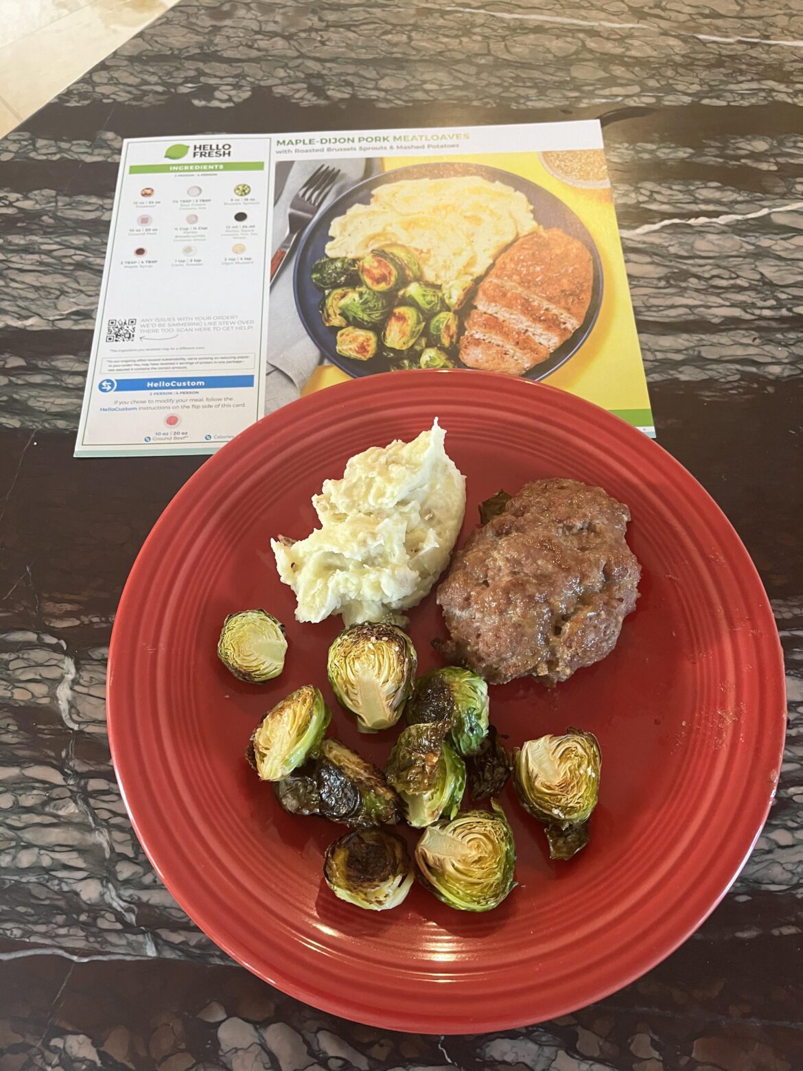 Maple Dijon pork loaves 8/10