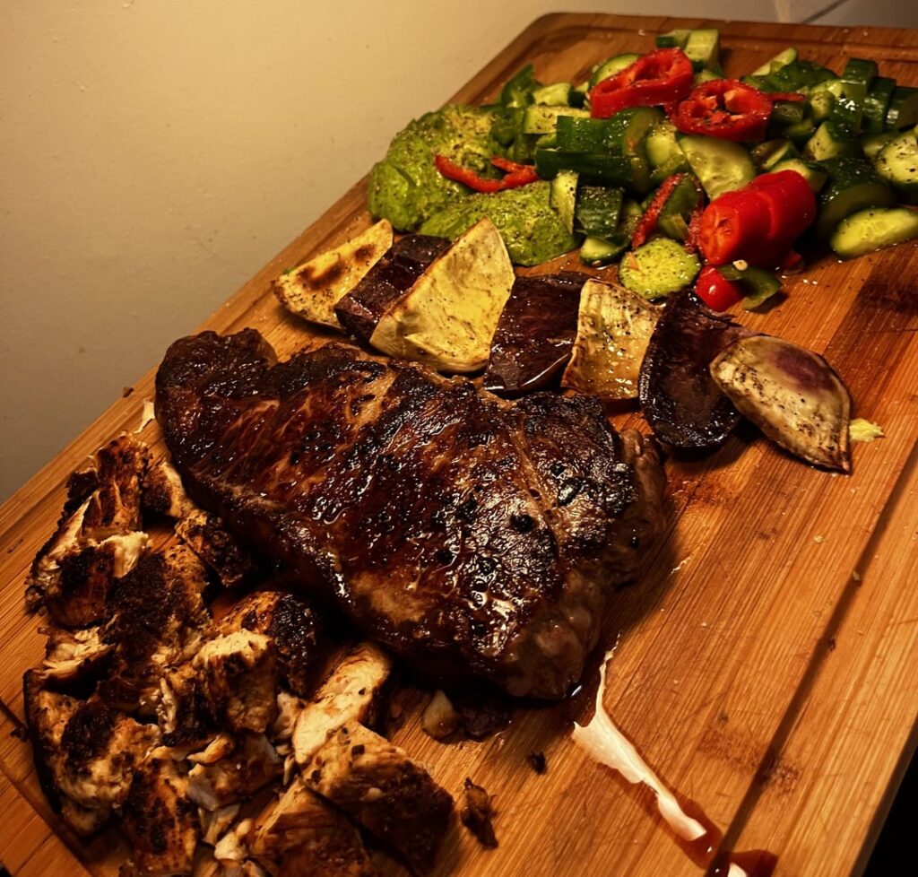 Few Dinners from this week trying to eat less processed food.