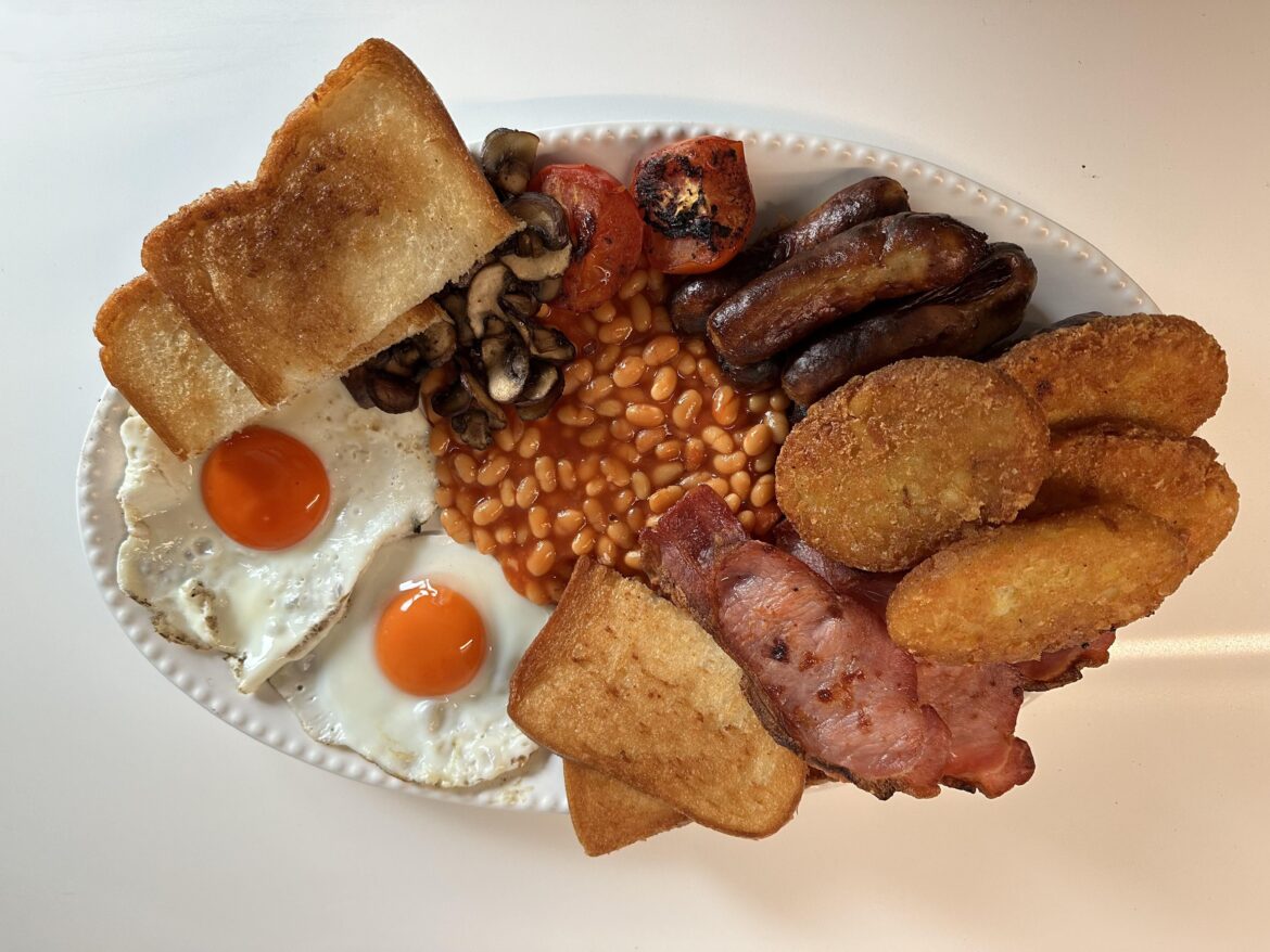 [homemade] proper English brekkie