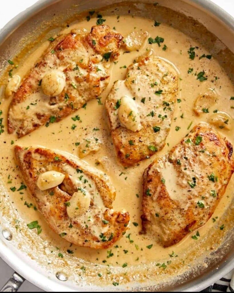 CREAMY GRILLED CHICKEN BREAST
