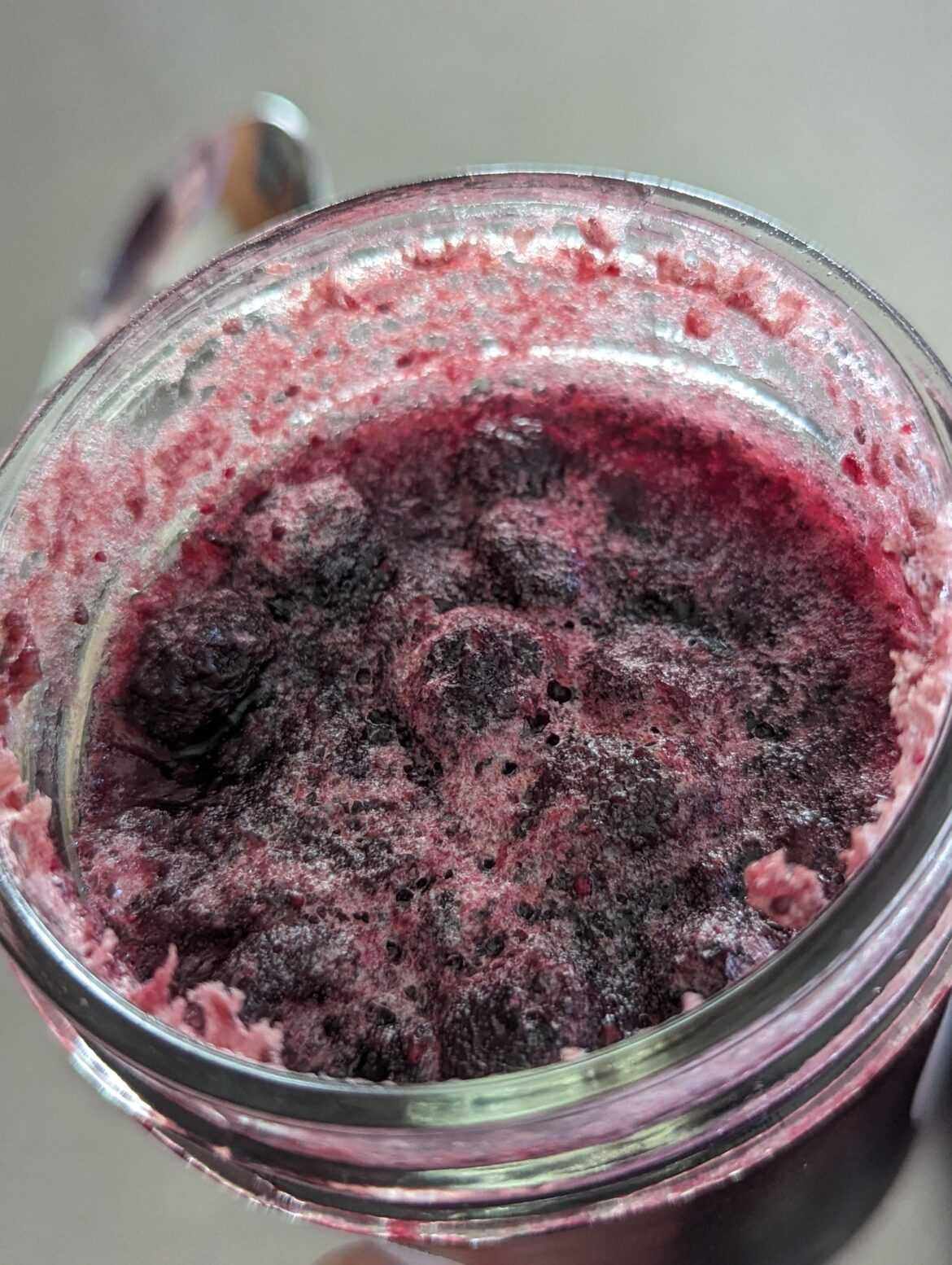 Foamy-looking stuff in newly opened jar of jam