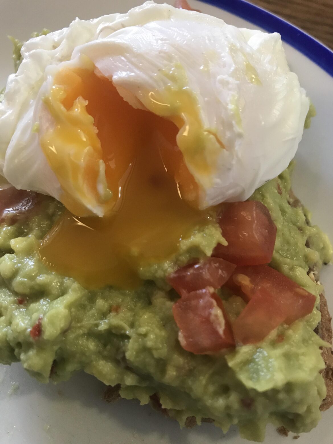 Smashing away my chance of ever owning a house one avocado at a time.