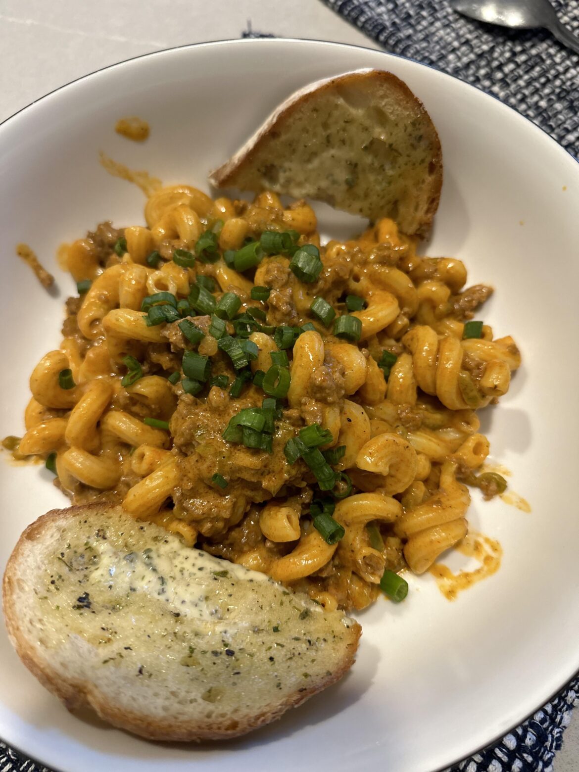 Southwest beef cavatappi 9/10
