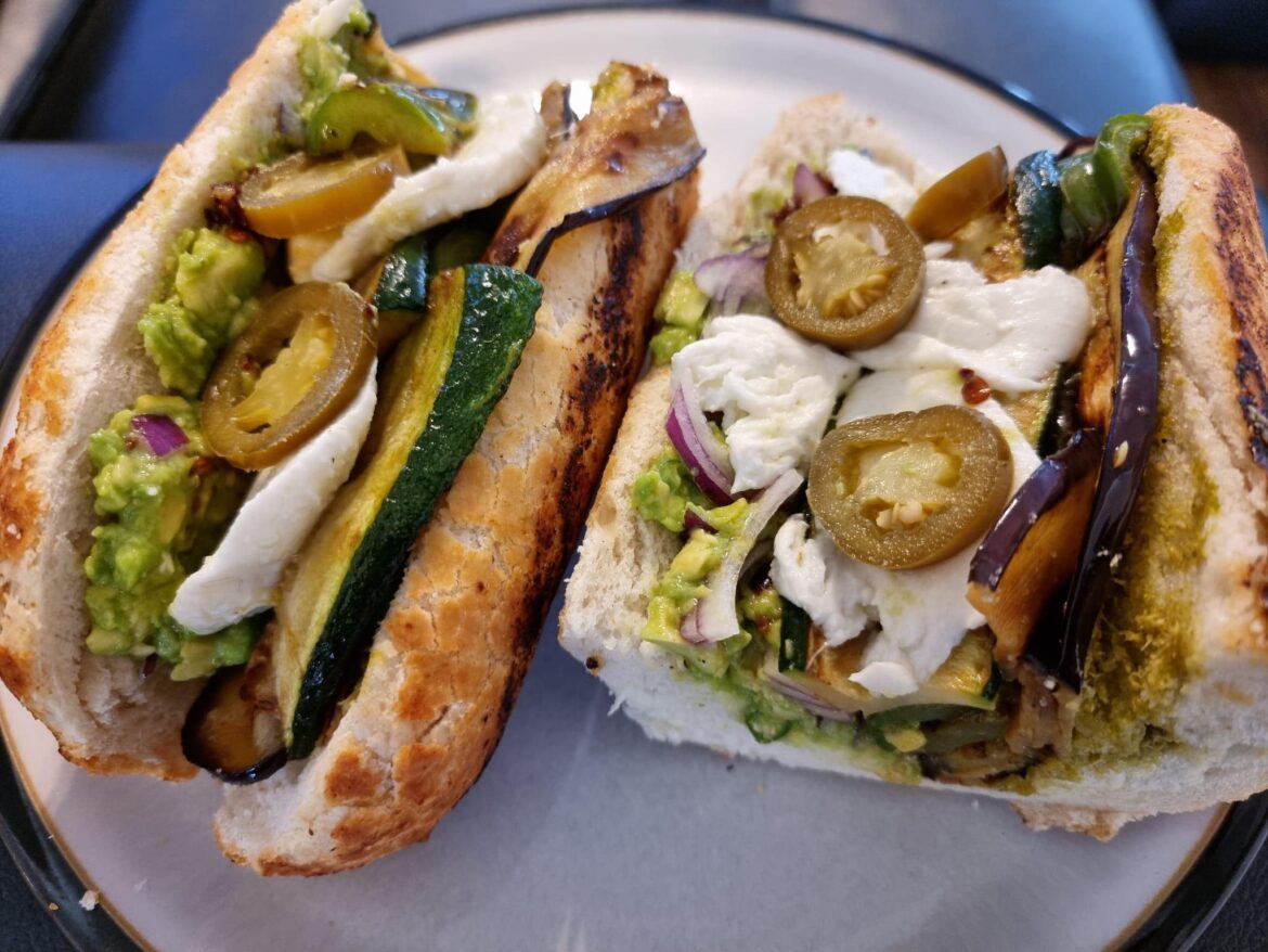 Loaded Grilled Veggie Sub