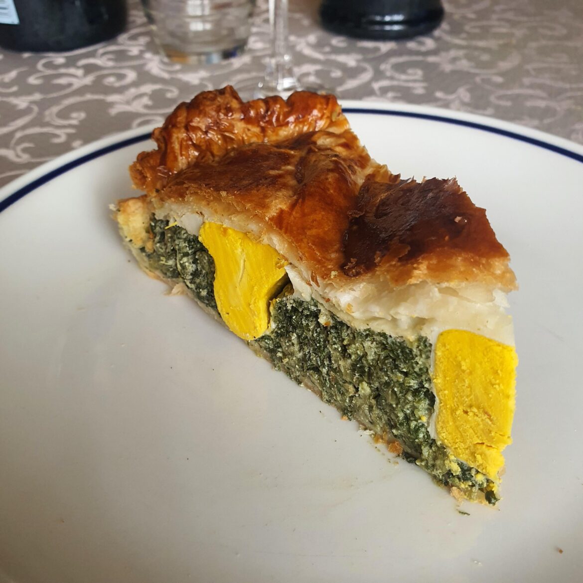 Savory spring cake