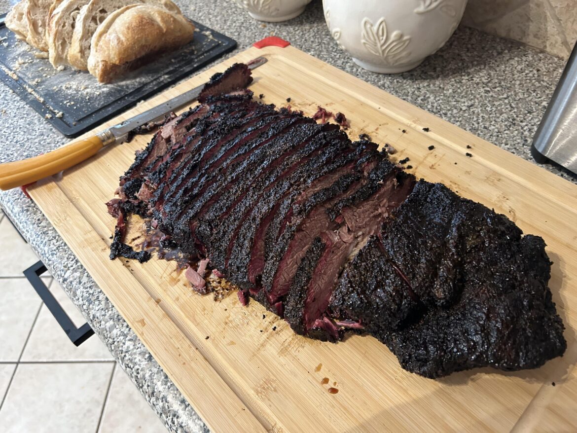 Brisket and bread