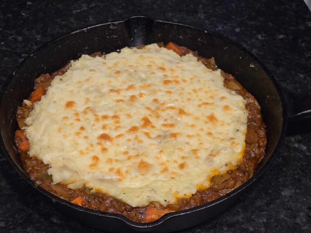 Shepherd's Pie was amazing. 1st time ever having it. 10/10