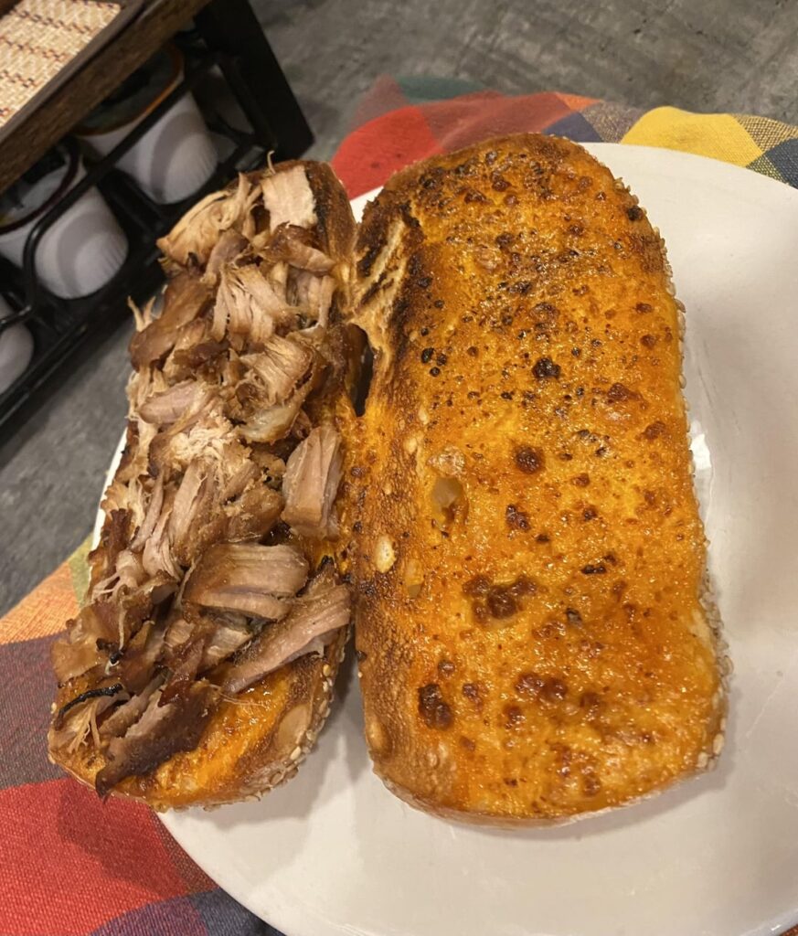 Banh Mi *inspired* Pork Loin Sandwich