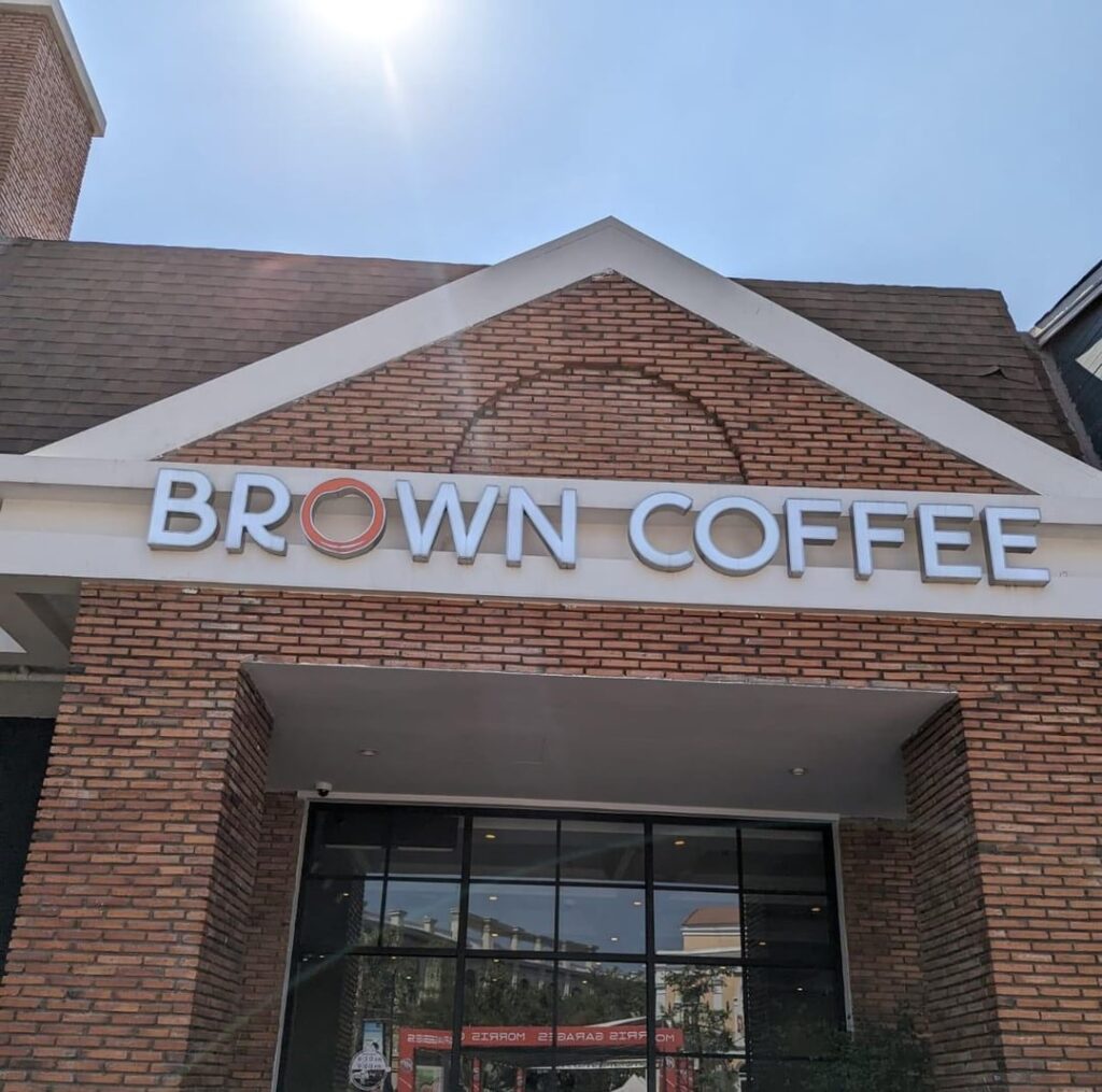 Brown Coffee and Bakery in Phnom Penh, Cambodia