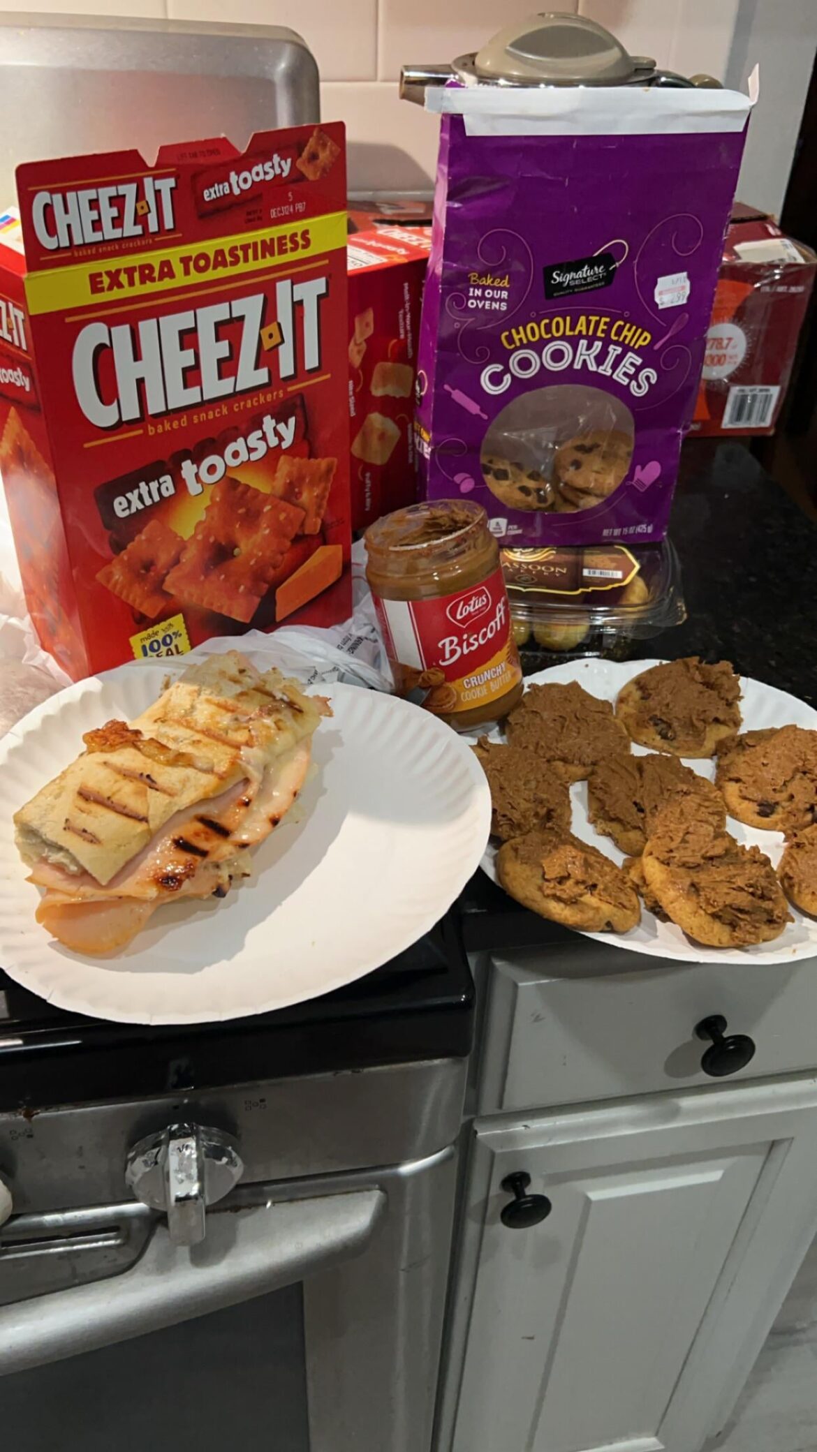 Biscoff chocolate chip cookies