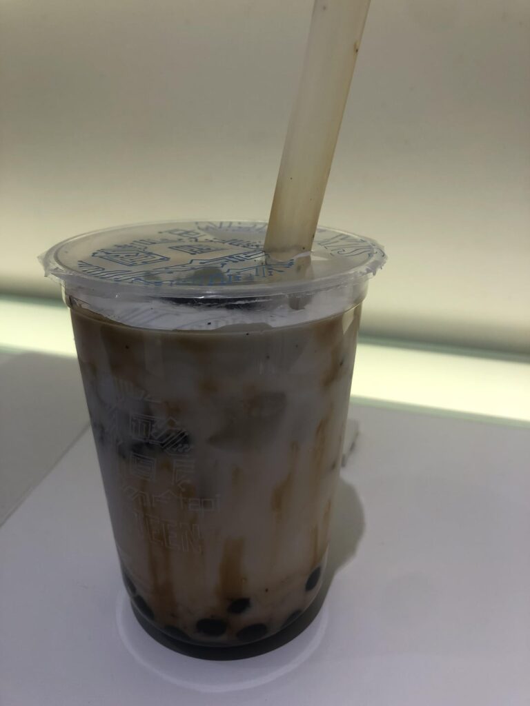 Calorie count? Brown sugar milk boba with cookies