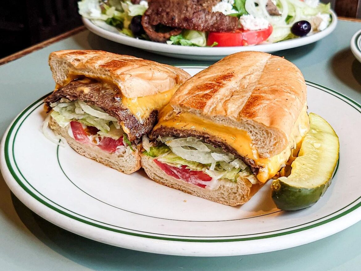 Steak and cheese from work