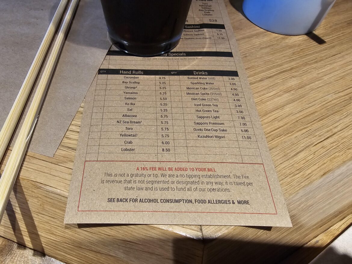 Tell me it's a tip without telling me it's a tip.