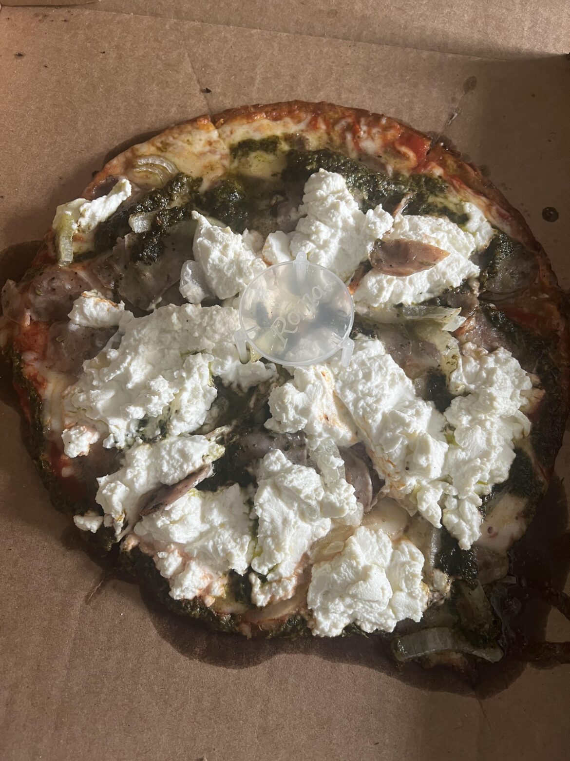 I asked for ricotta.