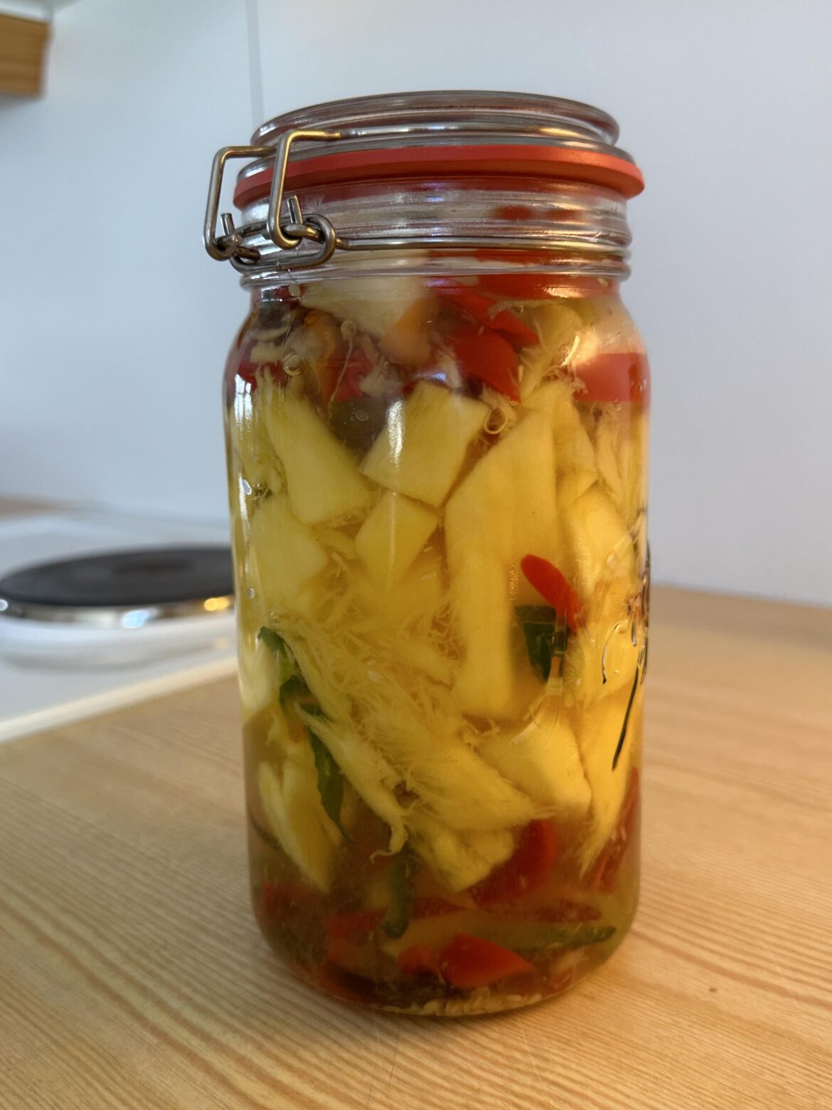 Finally making my own hot sauce