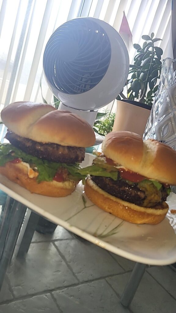 Do yall like the condiments above or below the patty?