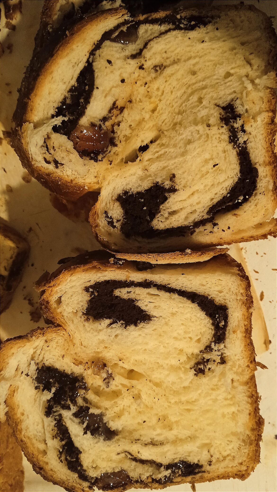 Romanian sweet brioche bread
