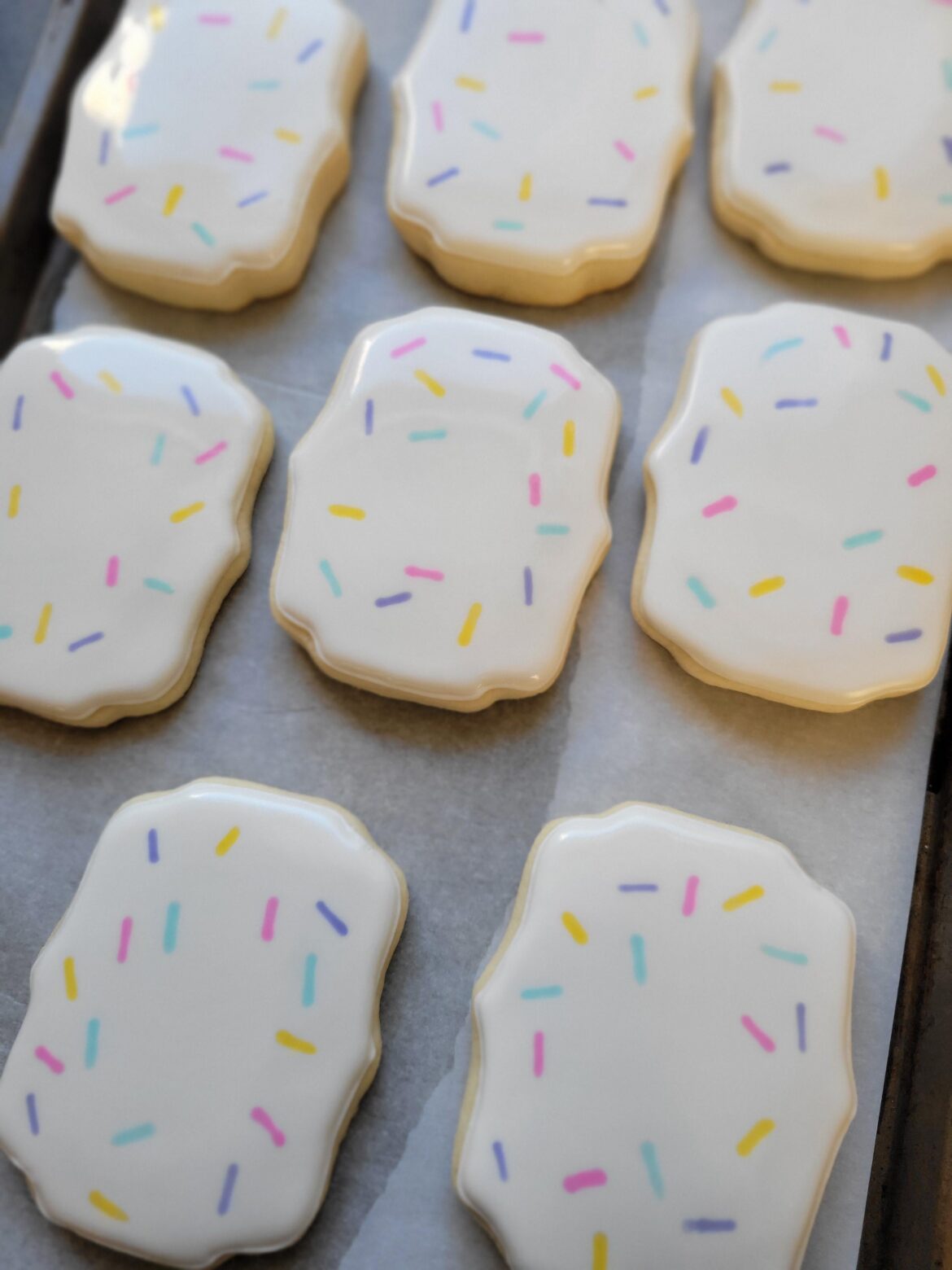 Just wanted to share the most perfectly flooded cookies I've ever done