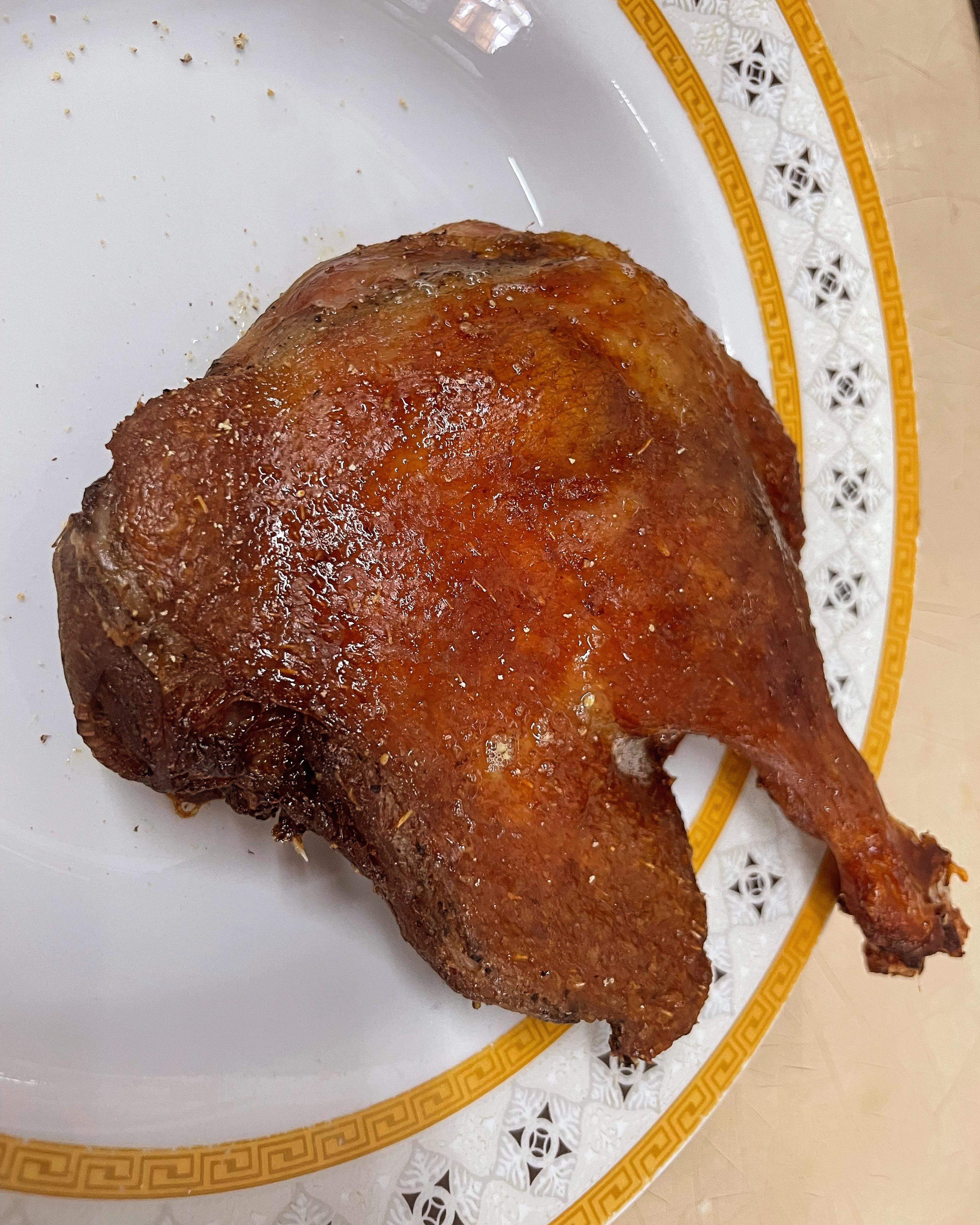 Sous vide confit duck leg Dining and Cooking
