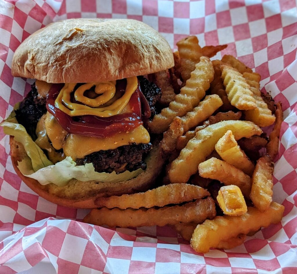 Burger shots from our food truck.