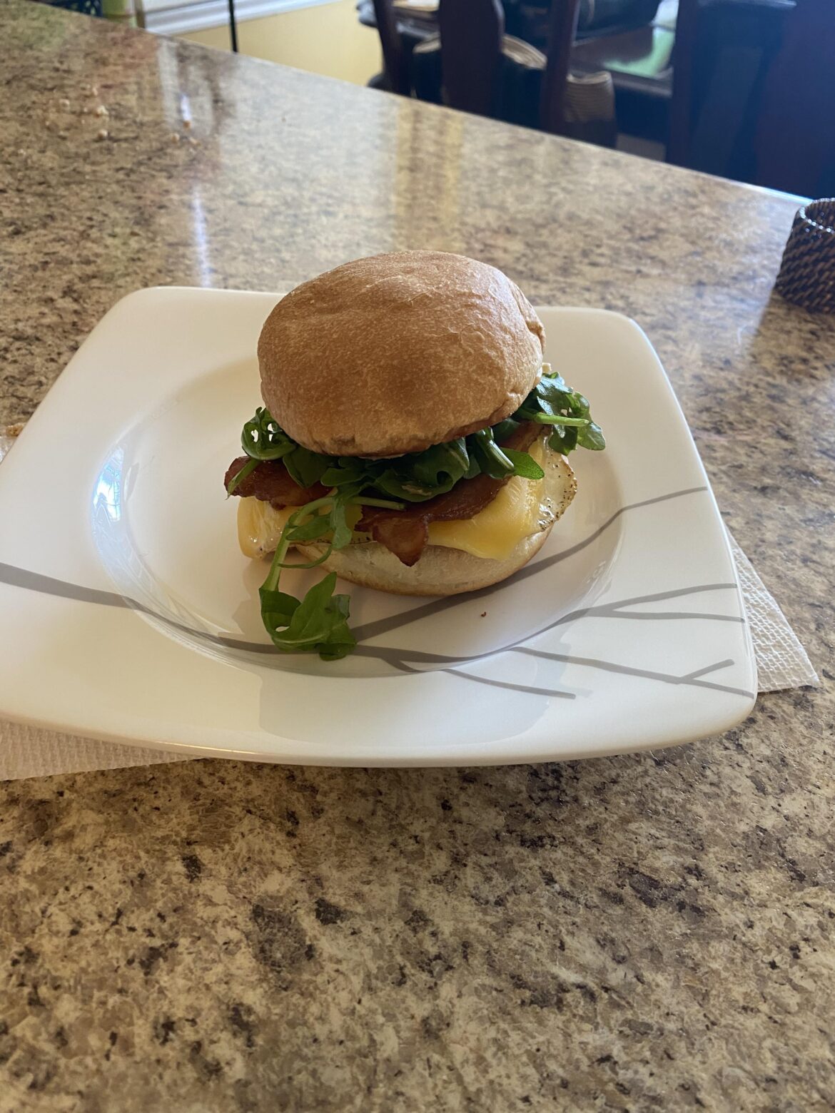 Gouda-Ful Egg & Crispy Onion Sammies