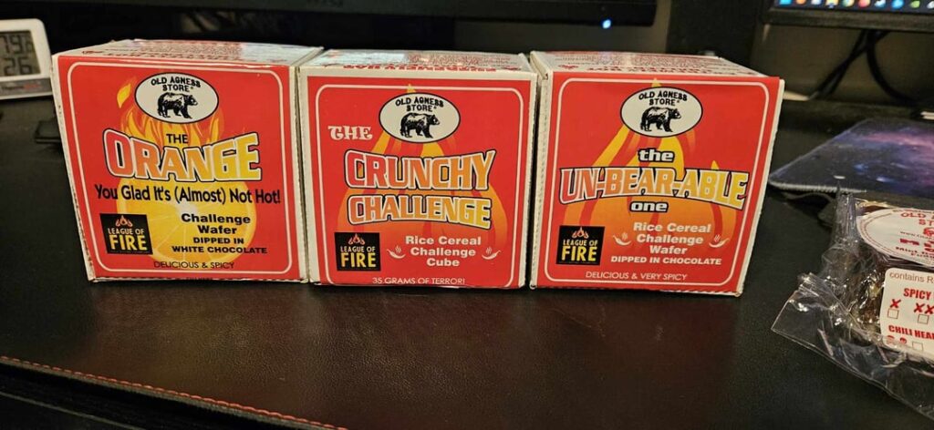 Got me some chilli head challenges to do.