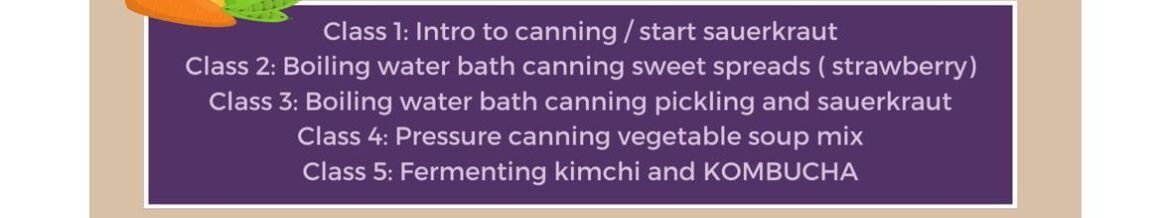 How can I determine whether or not a local canning class is reliable?