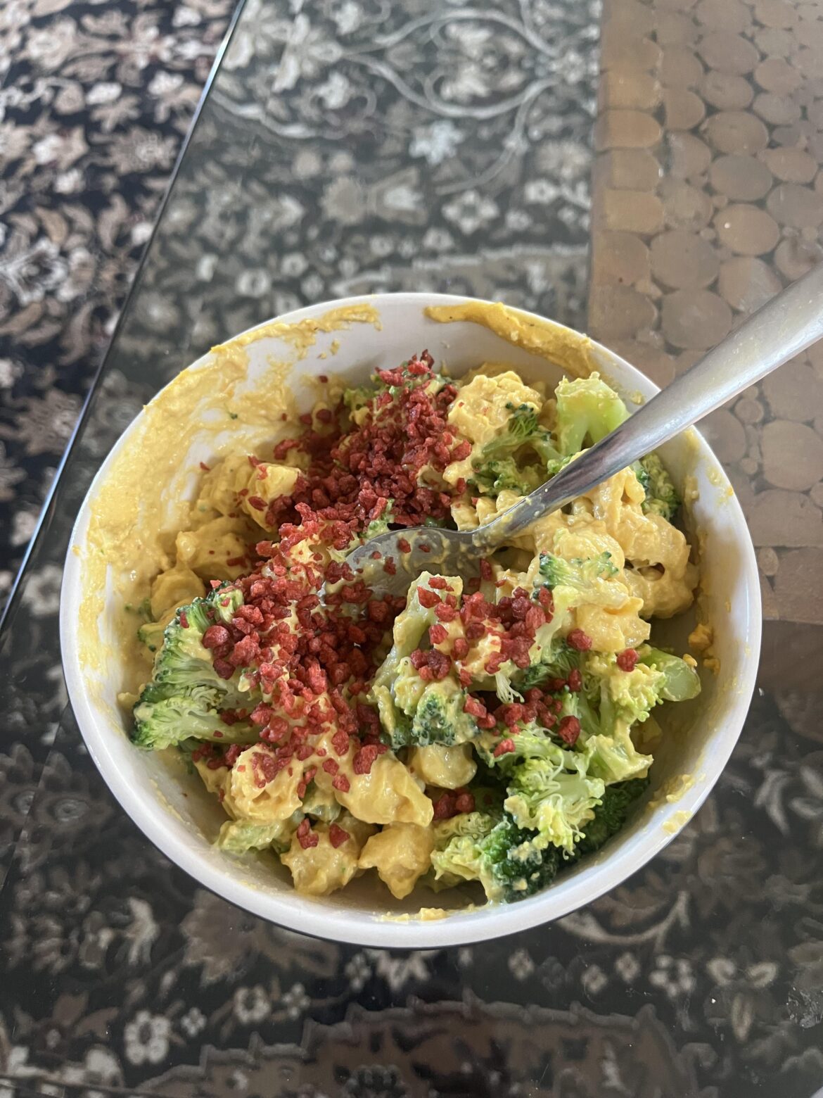 High-Protein Bacon Mac ‘n Cheeze (467 cals, 34 g protein)