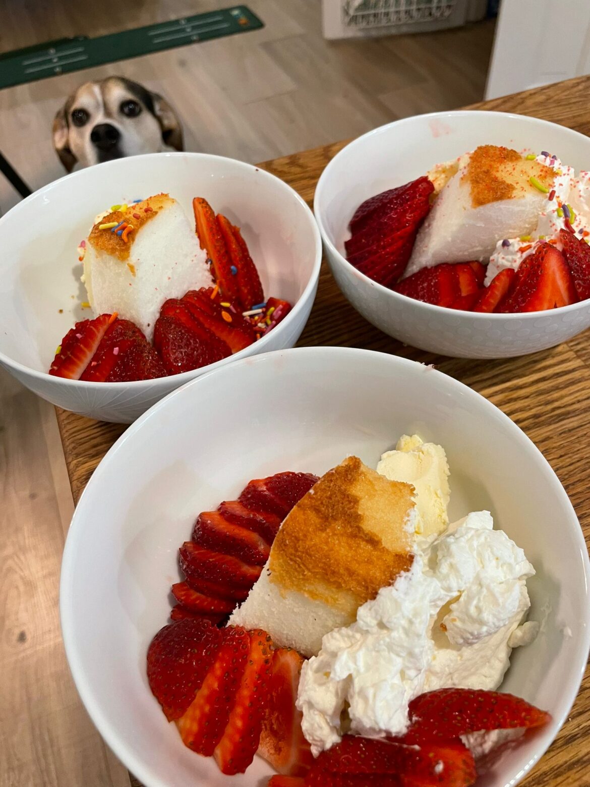 Strawberry shortcakes