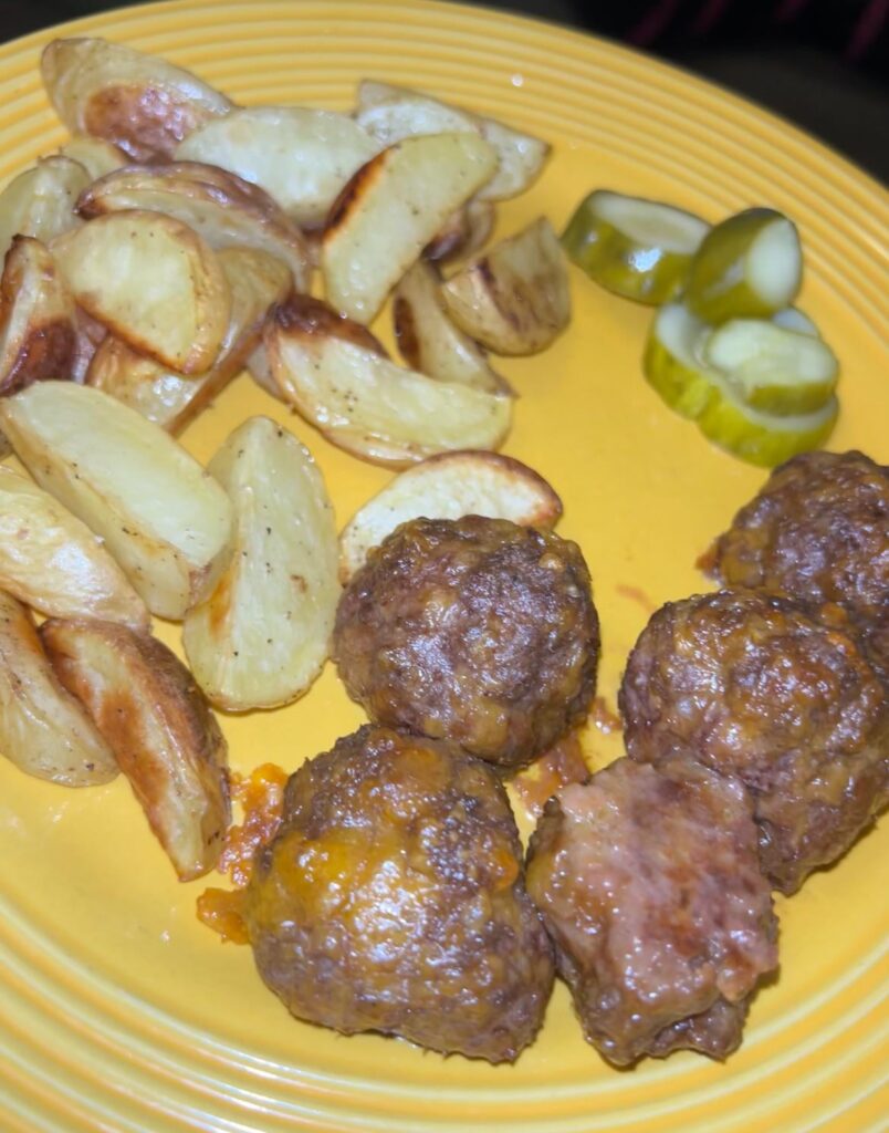Cheeseburger Meatballs