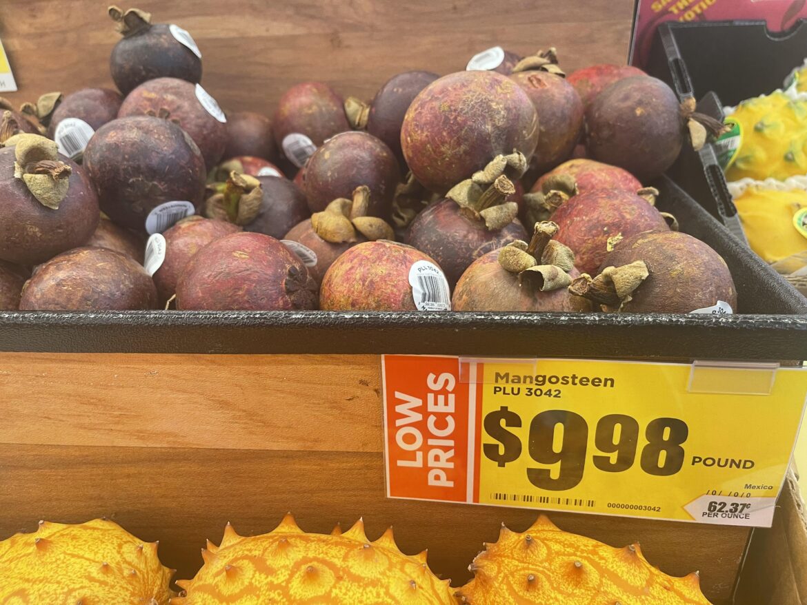 Mangosteens at HEB