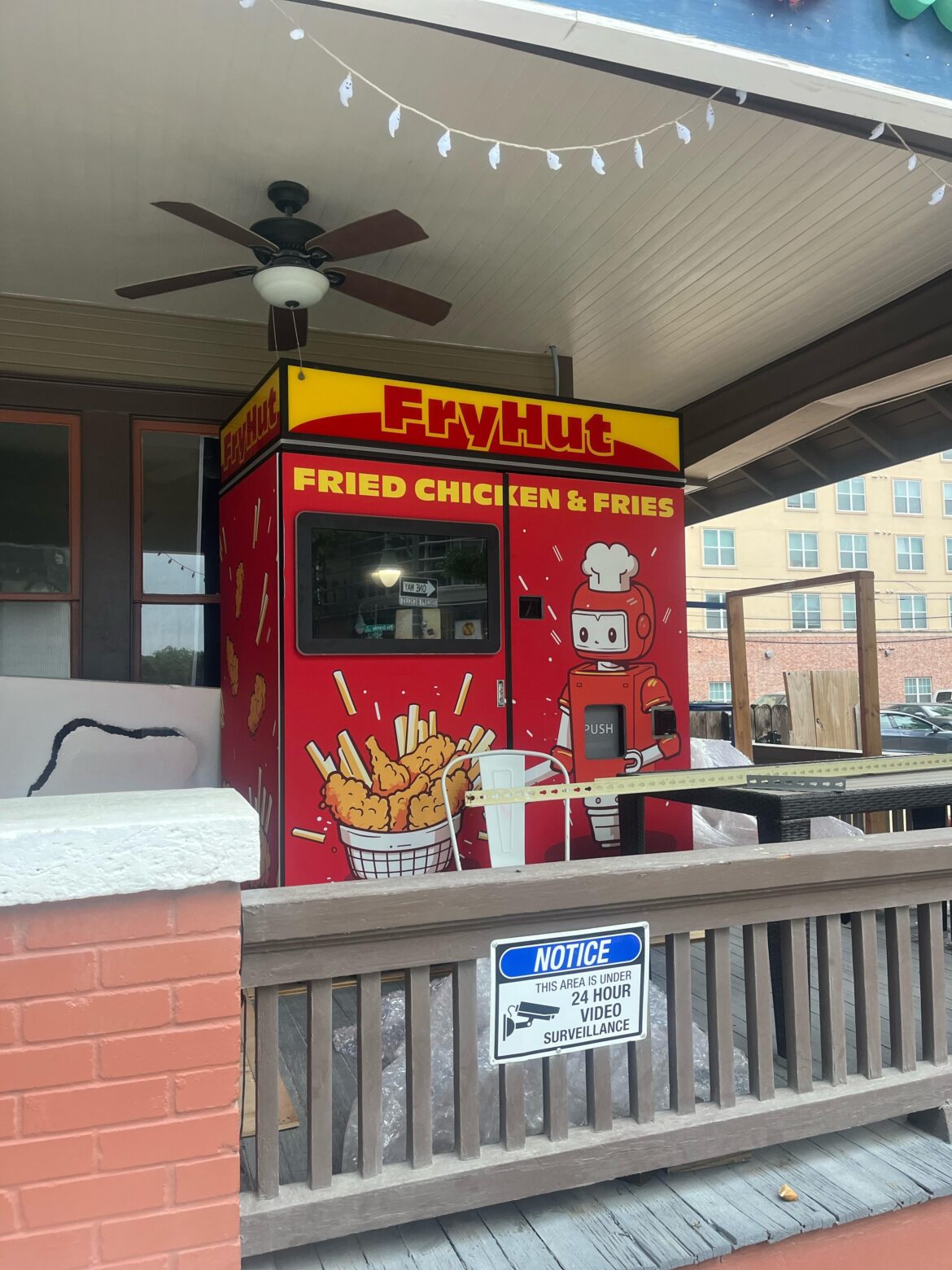 Fried Chicken Vending Machine