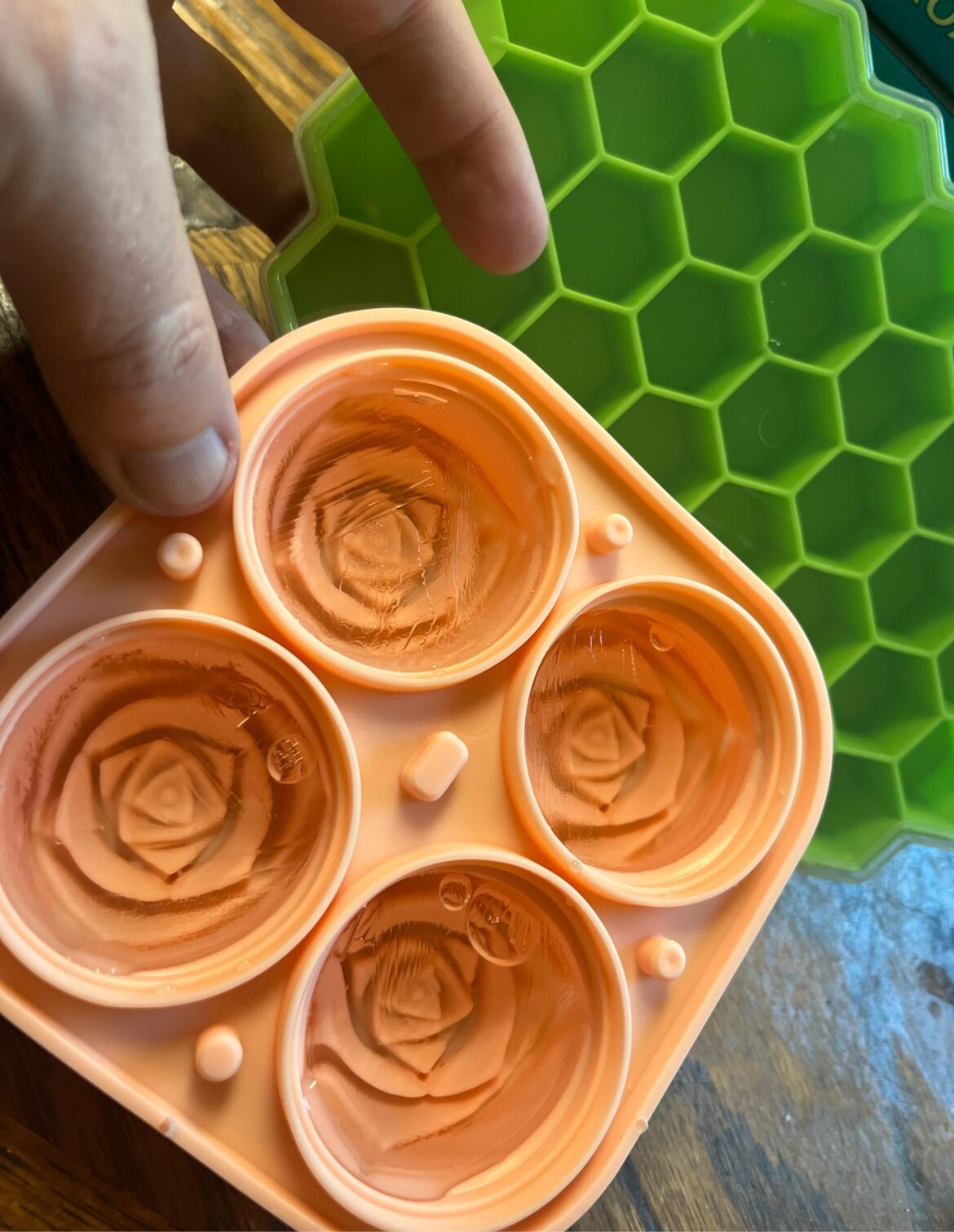 Got my ice cube trays!