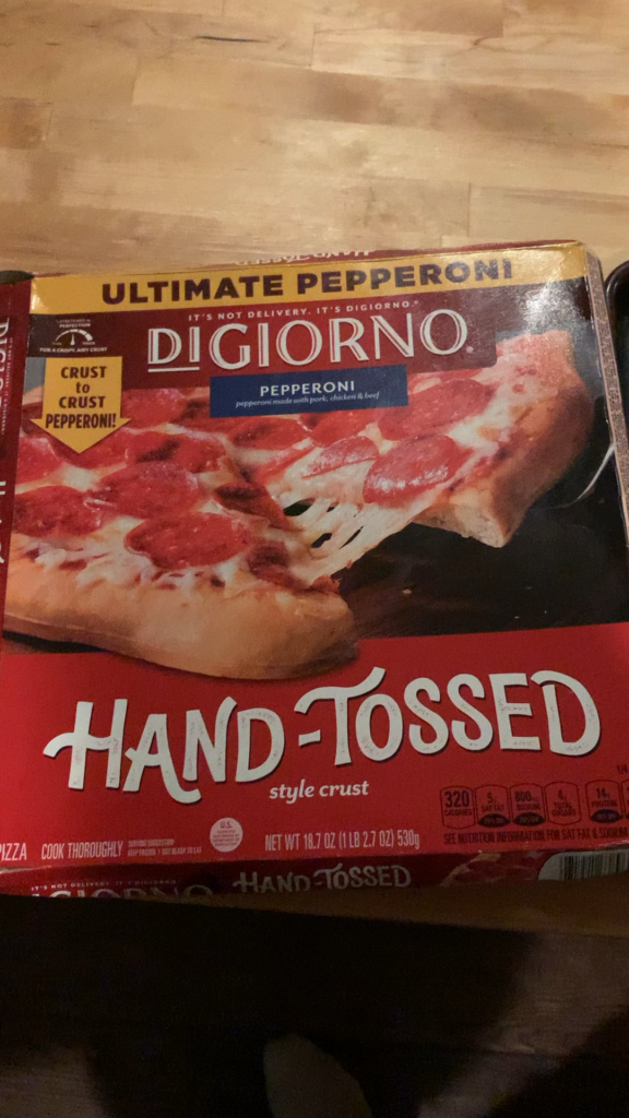 Digiorno "crust to crust" peoperoni