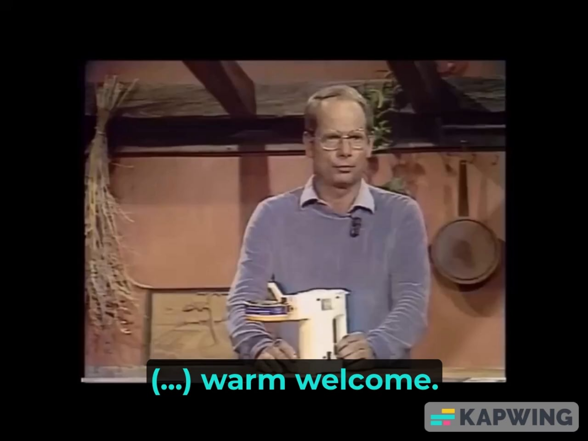 This drink from an old german (DDR) infomercial